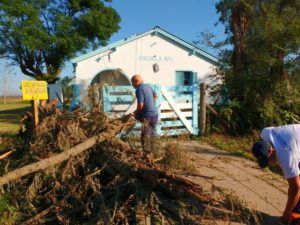 Municipio y Provincia avanzan en la reconstrucción y el mantenimiento de las escuelas del distrito